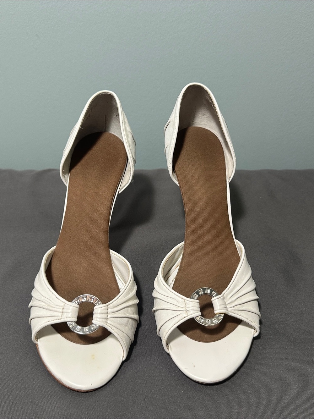 Aldo Ladies Stiletto Dress Shoe with Peep Toe